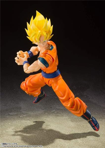 BANDAI Spirits S.H.Figuarts Super Saiyan Full Power Son Goku "Dragon Ball Z" Action Figure (SHF Figuarts)