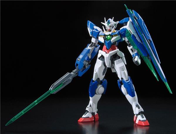 BANDAI Hobby RG 1/144 #21 00 Qan(T) 00Q 'Mobile Suit Gundam 00' Model Kit