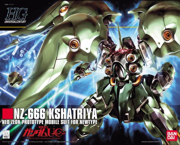 BANDAI Hobby HGUC #99 1/144 NZ-666 Kshatriya "Gundam UC' Model kit