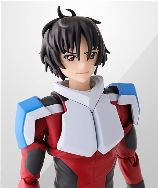 BANDAI S.H.Figuarts Shinn Asuka (Compass Pilot Suit Ver.) "Mobile Suit Gundam SEED Freedom" Action Figure (SHF Figuarts)