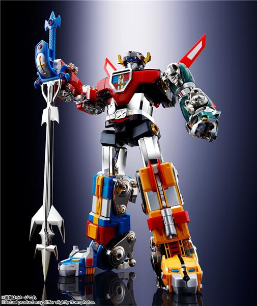 BANDAI Tamashii SOUL OF CHOGOKIN GX-71SP Voltron Chogokin 50th Ver. "Voltron" Action Figure