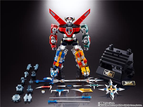 BANDAI Tamashii SOUL OF CHOGOKIN GX-71SP Voltron Chogokin 50th Ver. "Voltron" Action Figure