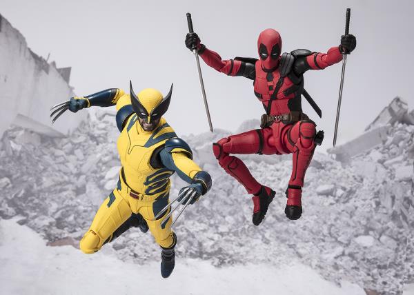 BANDAI Tamashii S.H.Figuarts Deadpool (DEADPOOL & WOLVERINE) Action Figure (SHF Figuarts)