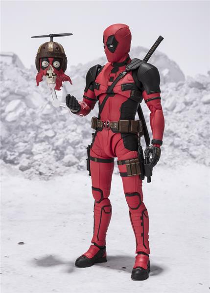 BANDAI Tamashii S.H.Figuarts Deadpool (DEADPOOL & WOLVERINE) Action Figure (SHF Figuarts)