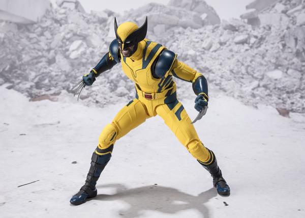 BANDAI Tamashii S.H.Figuarts Wolverine (DEADPOOL & WOLVERINE) Action Figure (SHF Figuarts)