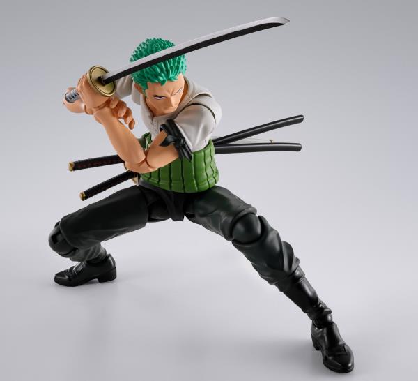 BANDAI Tamashii S.H.Figuarts RORONOA ZORO -ROMANCE DAWN- "ONE PIECE" Action Figure (SHF Figuarts)