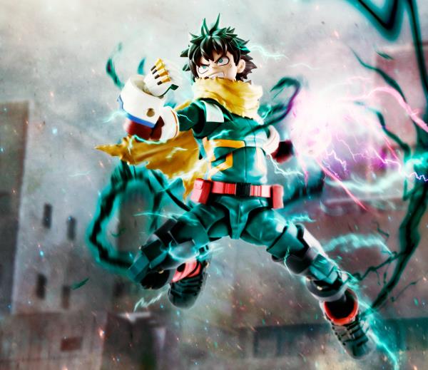 BANDAI Tamashii S.H.Figuarts IZUKU MIDORIYA "MY HERO ACADEMIA" Action Figure (SHF Figuarts)