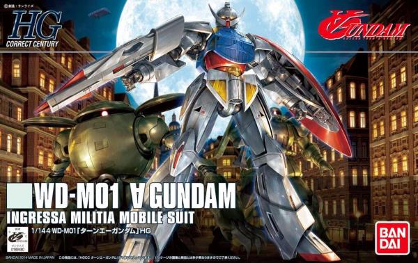 BANDAI HGUC #177 1/144 WD-M01 ? Gundam Turn A Gundam "Turn A Gundam" Model Kit