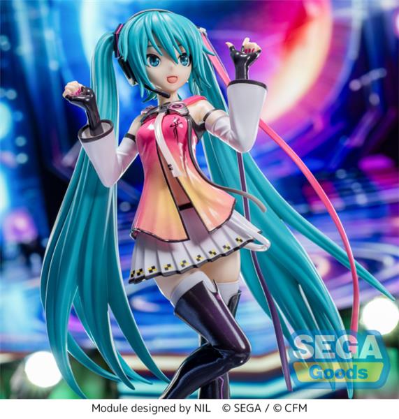 SEGA Luminasta "Hatsune Miku" Project DIVA MEGA39's Hatsune Miku - Star Voice Figure