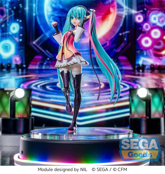 SEGA Luminasta "Hatsune Miku" Project DIVA MEGA39's Hatsune Miku - Star Voice Figure