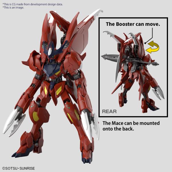 BANDAI Hobby HG 1/144 Gundam Amazing Barbatos Lupus "Gundam Build Metaverse" Model Kit