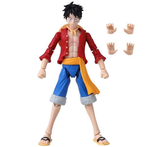 BANDAI Anime Heroes Monkey D. Luffy Version 2 Action Figure