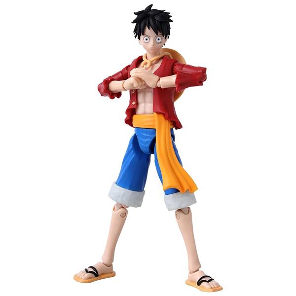 BANDAI Anime Heroes Monkey D. Luffy Version 2 Action Figure