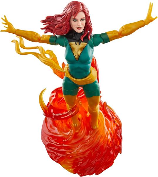 Hasbro Marvel Legends Series Jean Grey with Phoenix Force Display, Deluxe X-Men Comics Collectible 6-Inch Action Figure