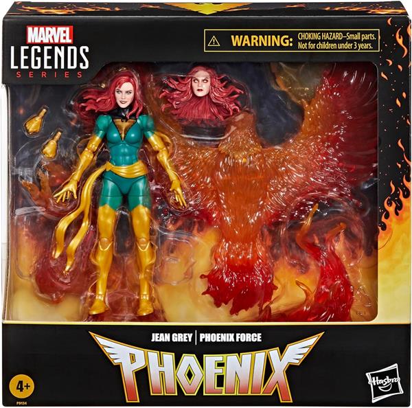 Hasbro Marvel Legends Series Jean Grey with Phoenix Force Display, Deluxe X-Men Comics Collectible 6-Inch Action Figure