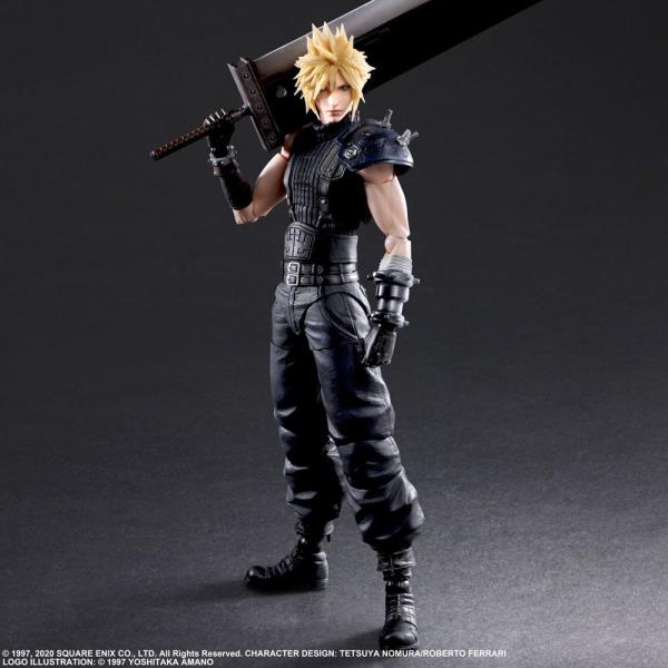 SQUARE ENIX Final Fantasy VII Remake Cloud Strife Ver. 2 Play Arts Kai Action Figure