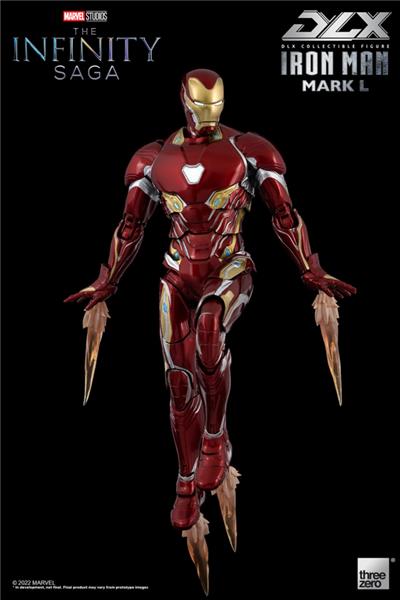 Threezero Marvel Studios: The Infinity Saga DLX Iron Man Mark 50 1:12 Scale Action Figure