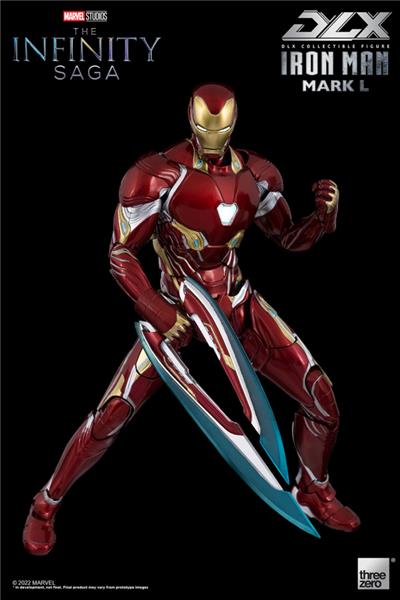 Threezero Marvel Studios: The Infinity Saga DLX Iron Man Mark 50 1:12 Scale Action Figure