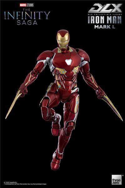 Threezero Marvel Studios: The Infinity Saga DLX Iron Man Mark 50 1:12 Scale Action Figure