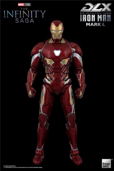 Threezero Marvel Studios: The Infinity Saga DLX Iron Man Mark 50 1:12 Scale Action Figure