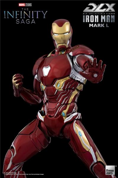 Threezero Marvel Studios: The Infinity Saga DLX Iron Man Mark 50 1:12 Scale Action Figure