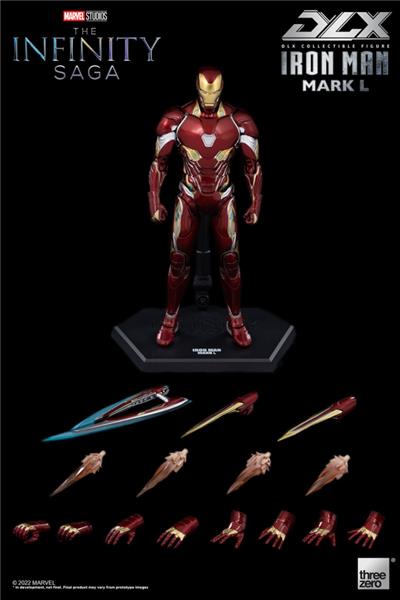 Threezero Marvel Studios: The Infinity Saga DLX Iron Man Mark 50 1:12 Scale Action Figure