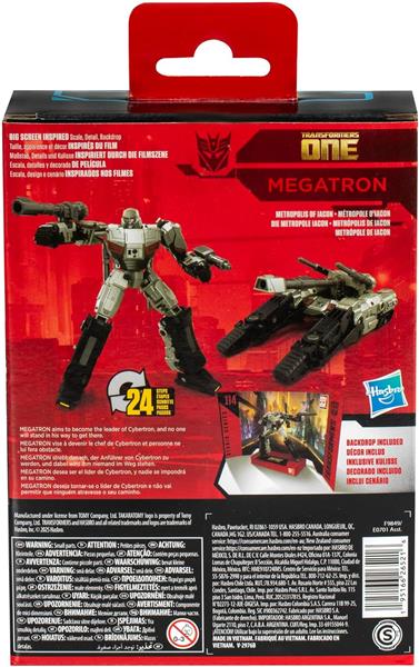 Hasbro Transformers Studio Series Deluxe Class Megatron Transformers One Action Figure