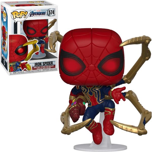 Funko POP! Marvel: AVENGERS ENDGAME - Iron Spider (with Nano Gauntlet)