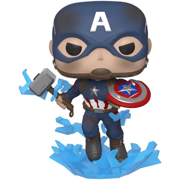 Funko POP! Marvel: AVENGERS ENDGAME - Captain American (with Broken Sh