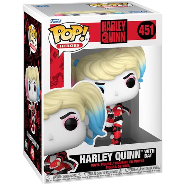 Funko POP! Heroes: HARLEY QUINN - Harley Quinn (with Bat)