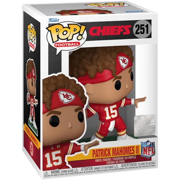 Funko POP! Football: NFL CHIEFS - Patrick Mahomes II (in Red Headband)