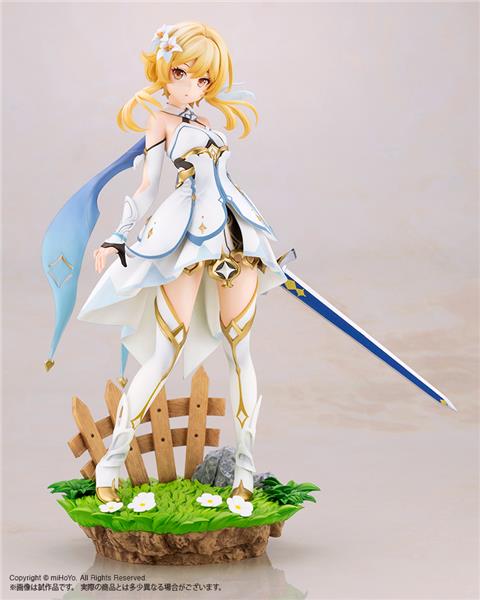 Kotobukiya 1/7 Genshin Impact Series Lumine, Pre-Painted PVC Statue