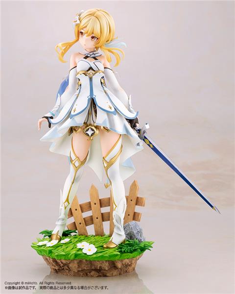 Kotobukiya 1/7 Genshin Impact Series Lumine, Pre-Painted PVC Statue