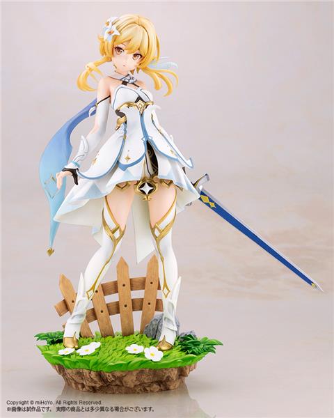 Kotobukiya 1/7 Genshin Impact Series Lumine, Pre-Painted PVC Statue