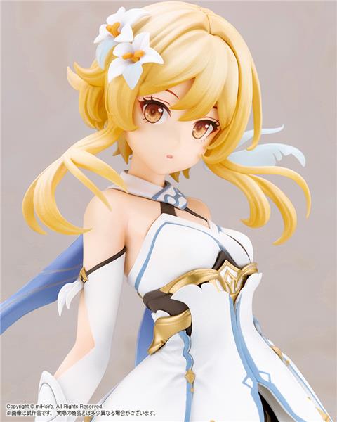 Kotobukiya 1/7 Genshin Impact Series Lumine, Pre-Painted PVC Statue