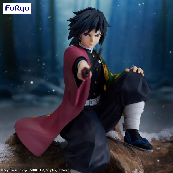 FURYU Corporation Giyu Tomioka "Demon Slayer: Kimetsu no Yaiba" Noodle Stopper Figure