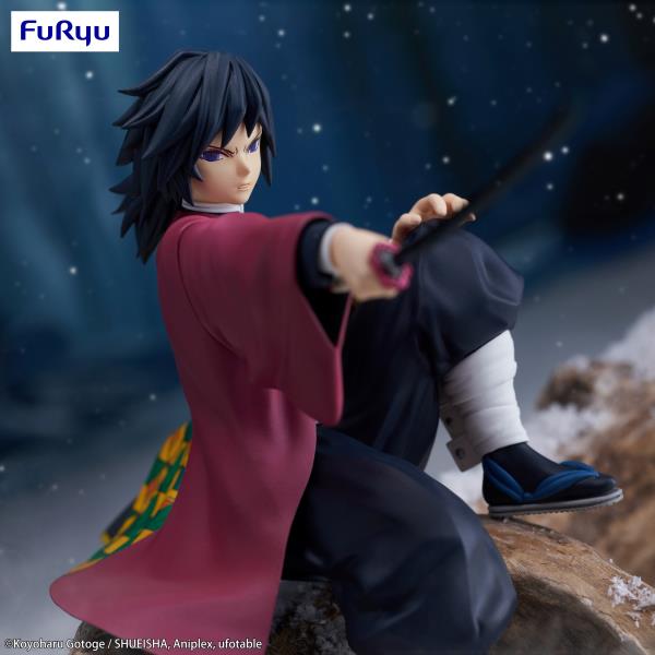 FURYU Corporation Giyu Tomioka "Demon Slayer: Kimetsu no Yaiba" Noodle Stopper Figure