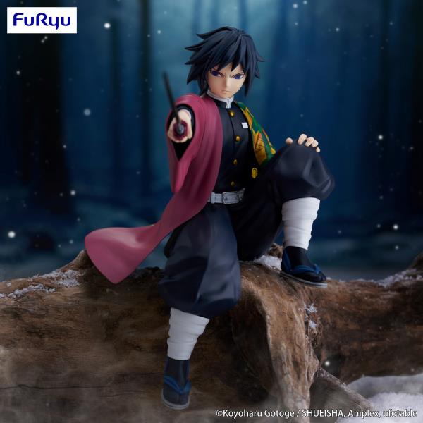 FURYU Corporation Giyu Tomioka "Demon Slayer: Kimetsu no Yaiba" Noodle Stopper Figure