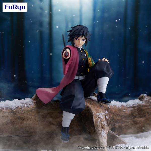 FURYU Corporation Giyu Tomioka "Demon Slayer: Kimetsu no Yaiba" Noodle Stopper Figure