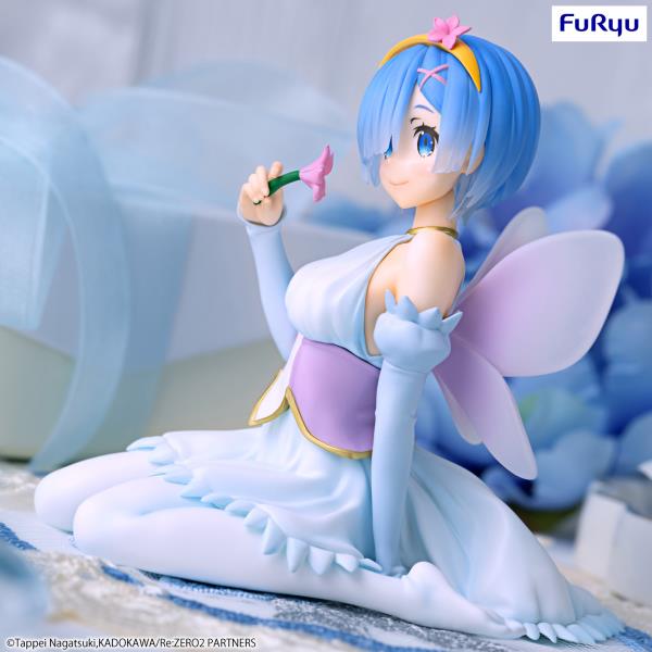 FURYU Corporation Rem Flower Fairy- "Re:ZERO -Starting Life in Another World" Noodle Stopper Figure