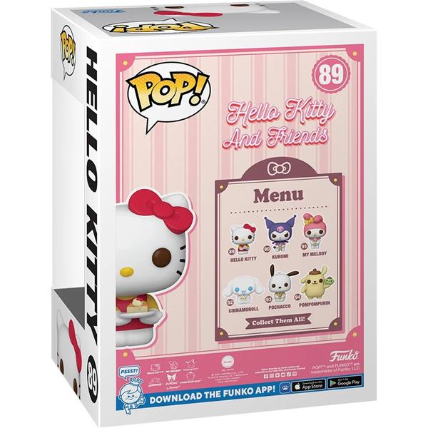 Funko POP! Sanrio Hello Kitty and Friends Hello Kitty with Dessert