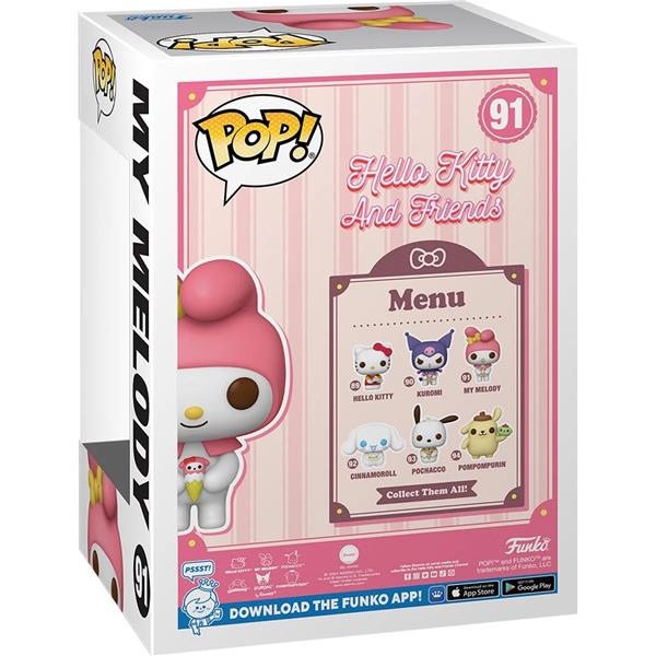 Funko POP! Sanrio Hello Kitty and Friends My Melody with Dessert