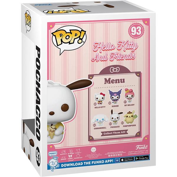 Funko POP! Sanrio Hello Kitty and Friends Pochacco with Dessert