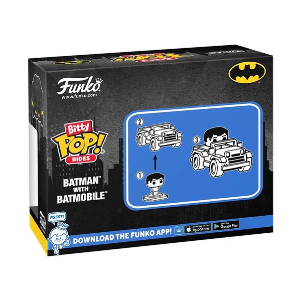 Funko Bitty POP! Ride Batman with Batmobile