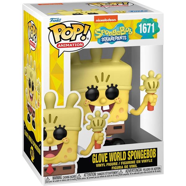 Funko POP! SpongeBob SquarePants 25th Anniversary Glove World SpongeBob #1671