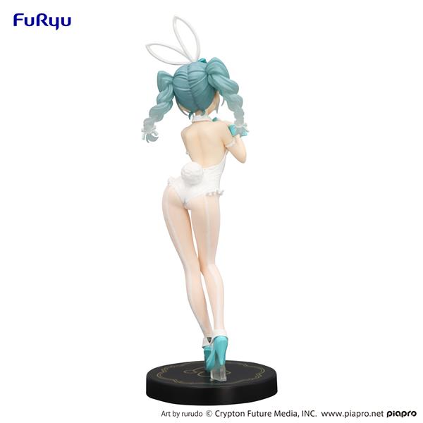 Furyu Corporation Hatsune Miku BiCute Bunnies -rurudo White Color ver.- Figure