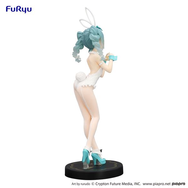 Furyu Corporation Hatsune Miku BiCute Bunnies -rurudo White Color ver.- Figure