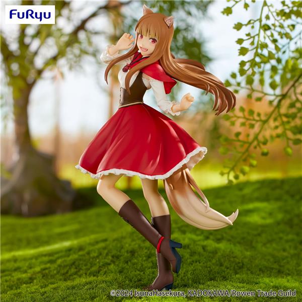 Furyu Corporation Holo Red Hood Ver. Trio-Try-iT Figure "Spice and Wolf"