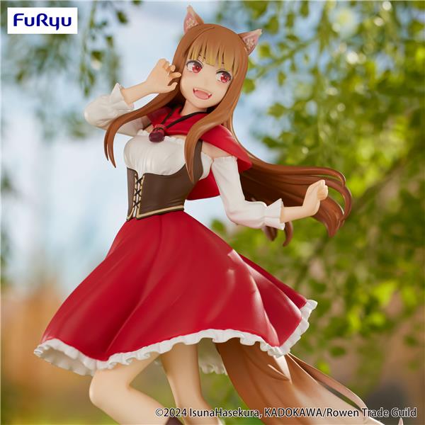 Furyu Corporation Holo Red Hood Ver. Trio-Try-iT Figure "Spice and Wolf"