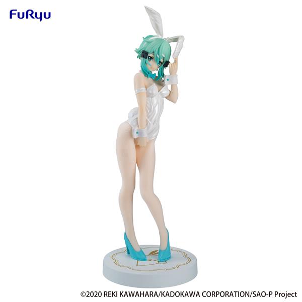 Furyu Corporation Sinon White Pearl Ver. BiCute Bunnies Figure " Sword Art Online "